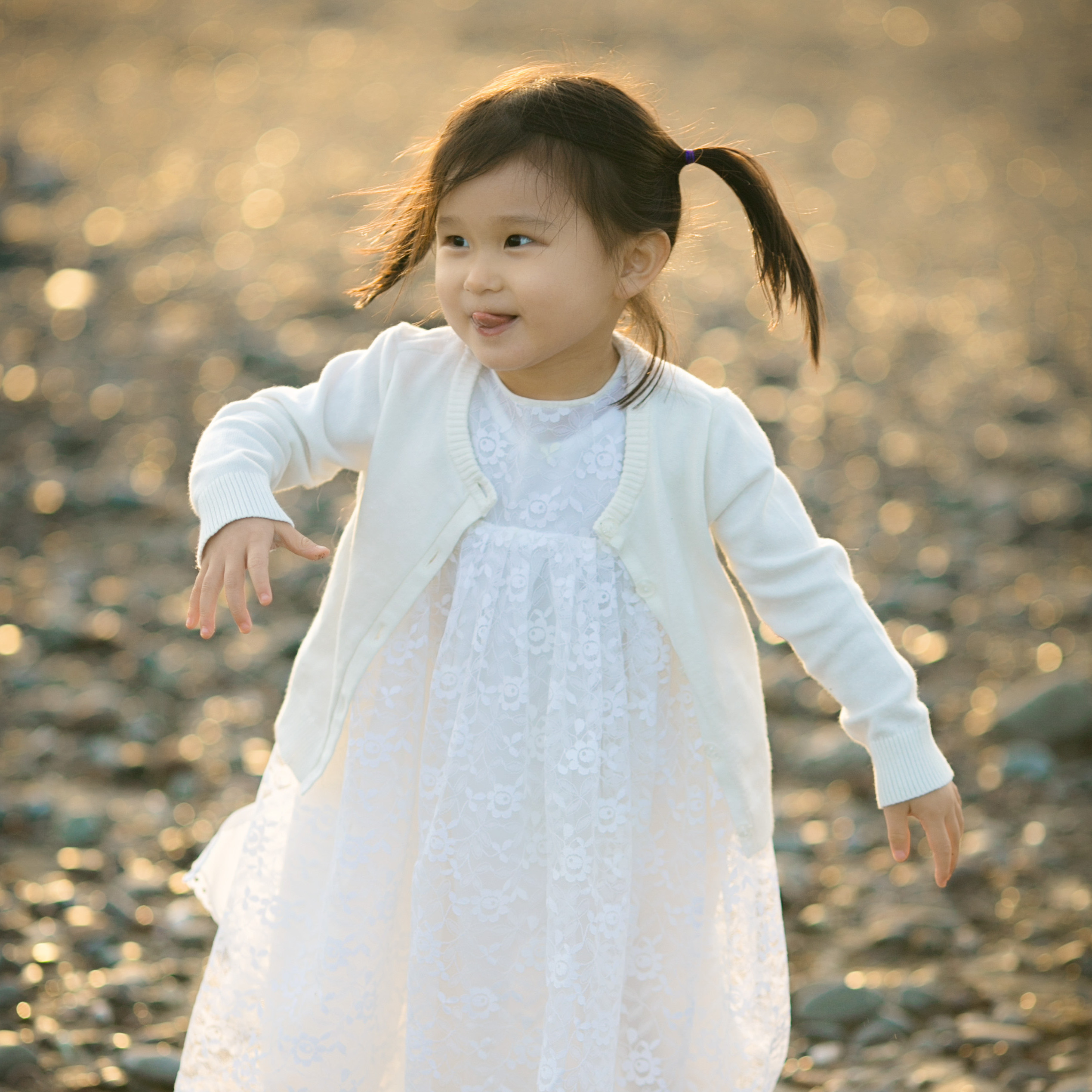 Our beautiful daughter Ella– ring bearer and flower girl.